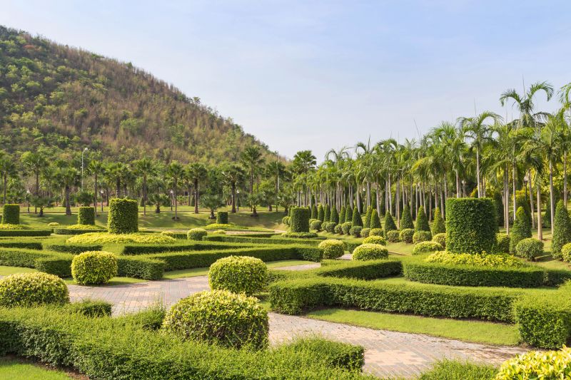 Decorative Trim on Pine Tree